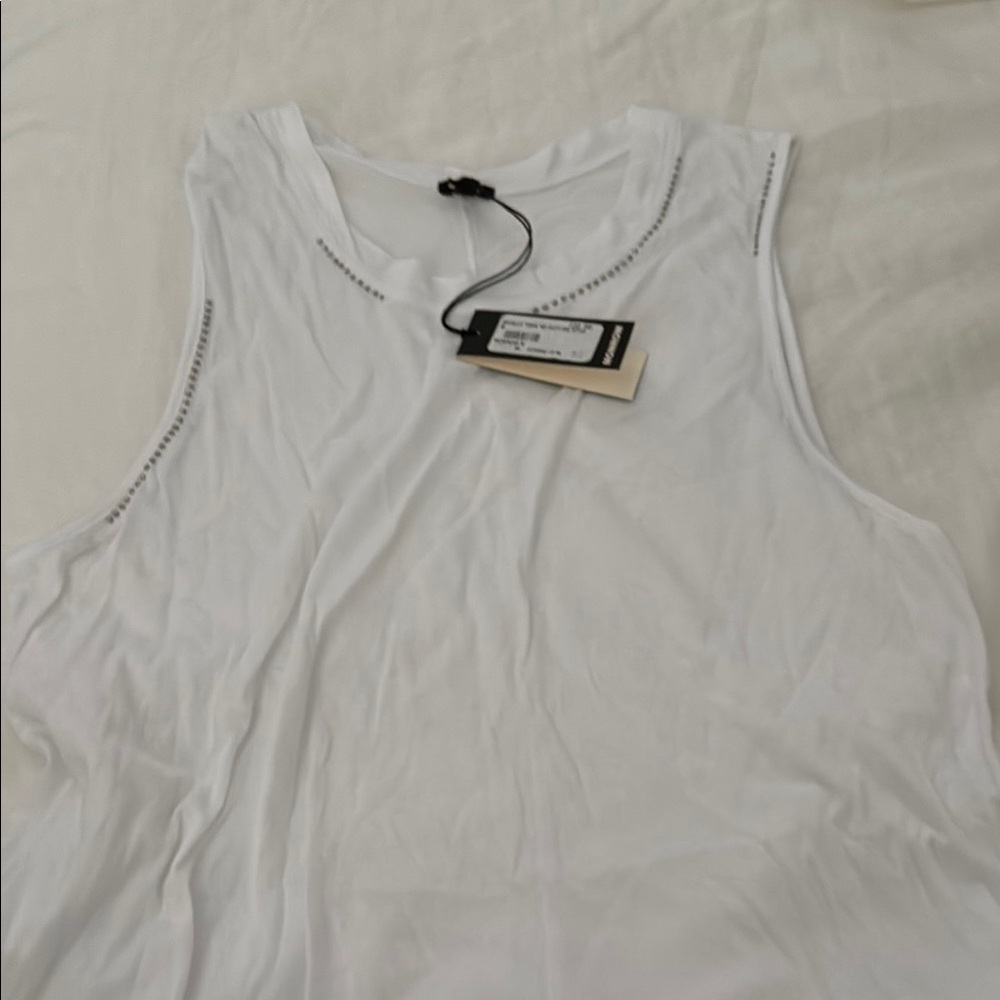 Monrow White Tank Top